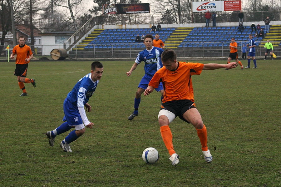 Mecz 16 kolejki III ligi: Concordia Elblg - Olimpia Elblg, fot. 2