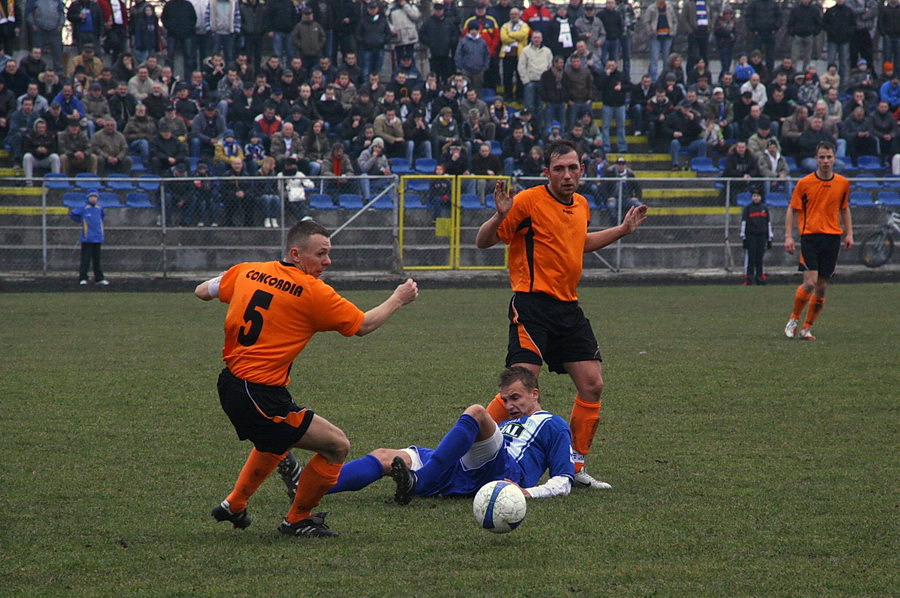 Mecz 16 kolejki III ligi: Concordia Elbląg - Olimpia Elbląg, fot. 6
