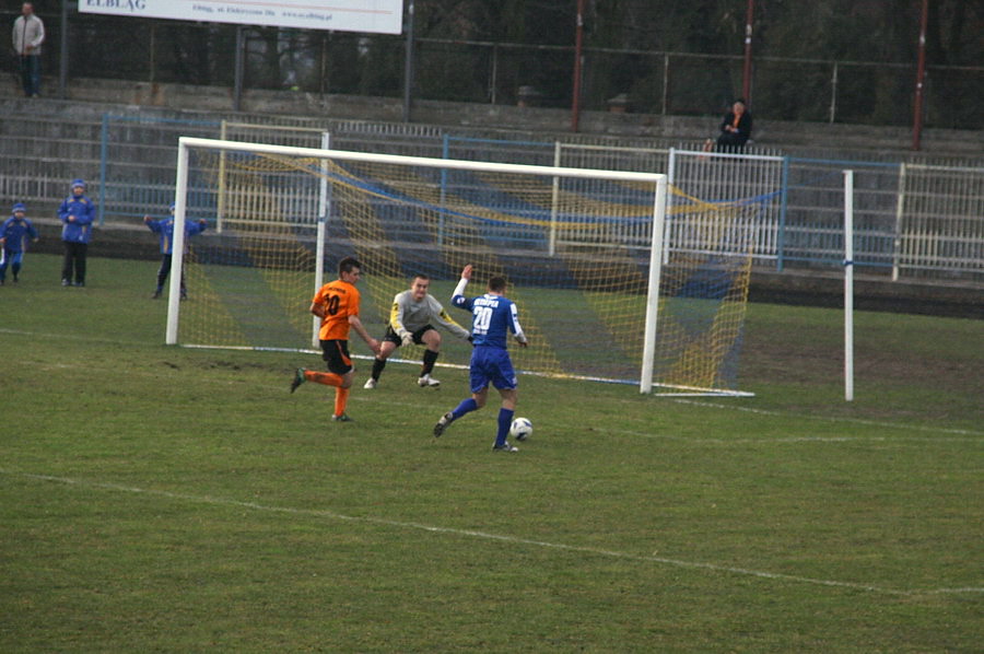 Mecz 16 kolejki III ligi: Concordia Elbląg - Olimpia Elbląg, fot. 26
