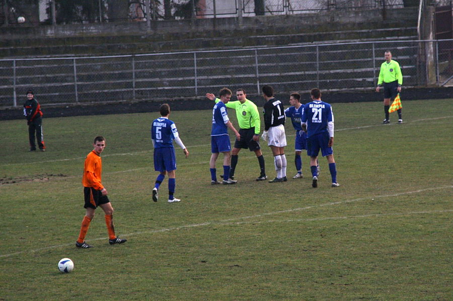 Mecz 16 kolejki III ligi: Concordia Elbląg - Olimpia Elbląg, fot. 30