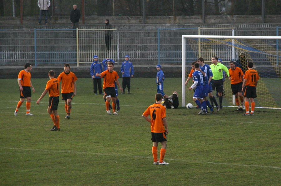 Mecz 16 kolejki III ligi: Concordia Elblg - Olimpia Elblg, fot. 37