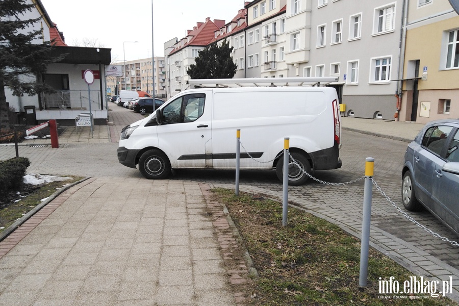 Mistrzowie parkowania w Elblgu cz 8, fot. 9