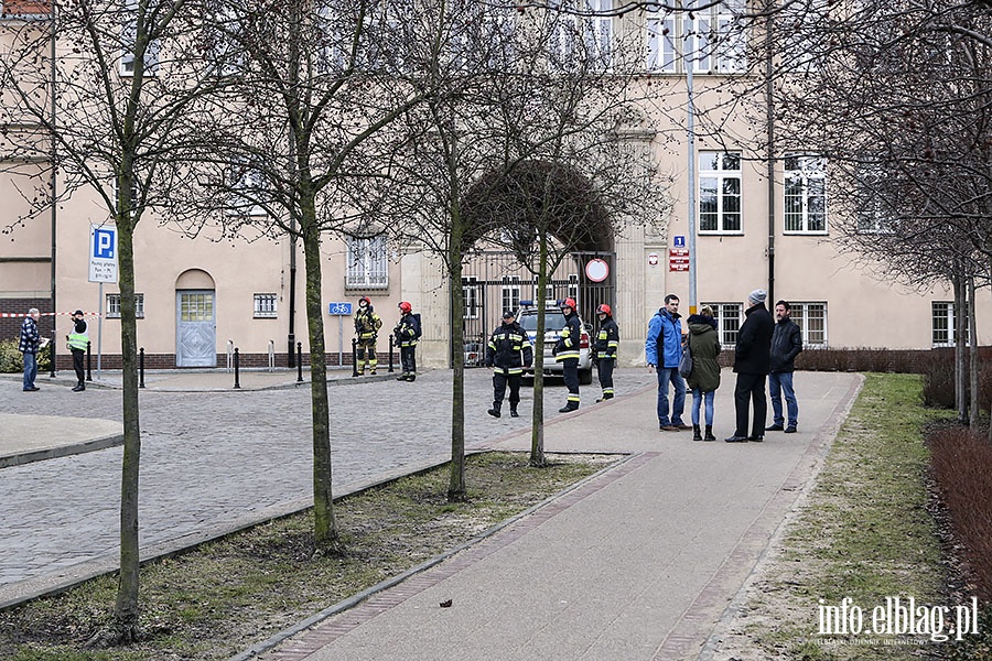 Alarm bombowy w Urzdzie Miejskim, fot. 3