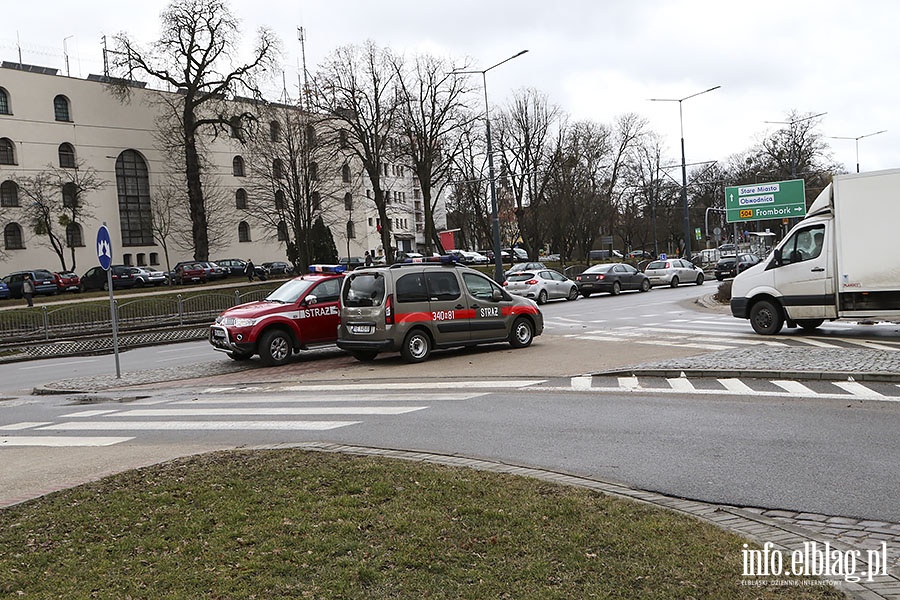 Alarm bombowy w Urzdzie Miejskim, fot. 8