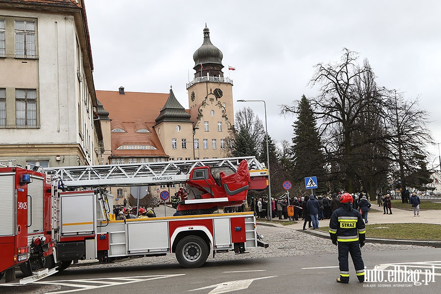 Alarm bombowy w Urzdzie Miejskim, fot. 12