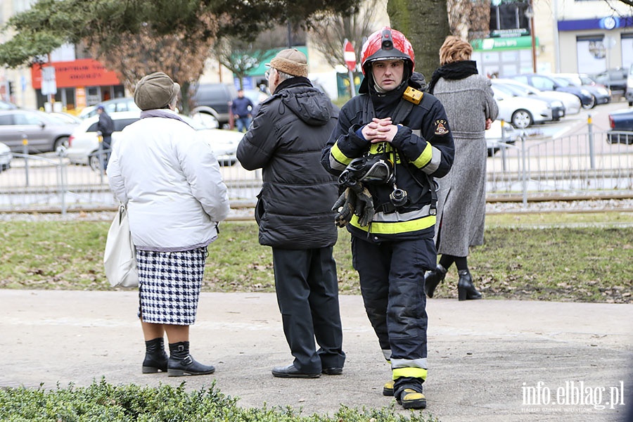 Alarm bombowy w Urzdzie Miejskim, fot. 17