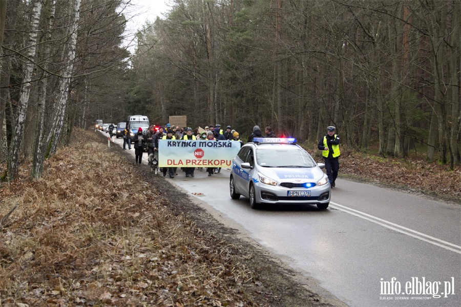 "Jest jeszcze szansa zatrzyma t dewastacj". Protest z wycink w tle, fot. 11