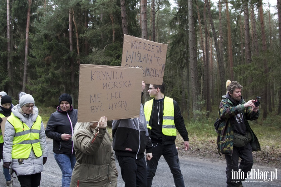 "Jest jeszcze szansa zatrzyma t dewastacj". Protest z wycink w tle, fot. 13