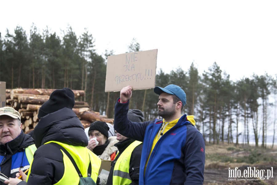 "Jest jeszcze szansa zatrzyma t dewastacj". Protest z wycink w tle, fot. 17