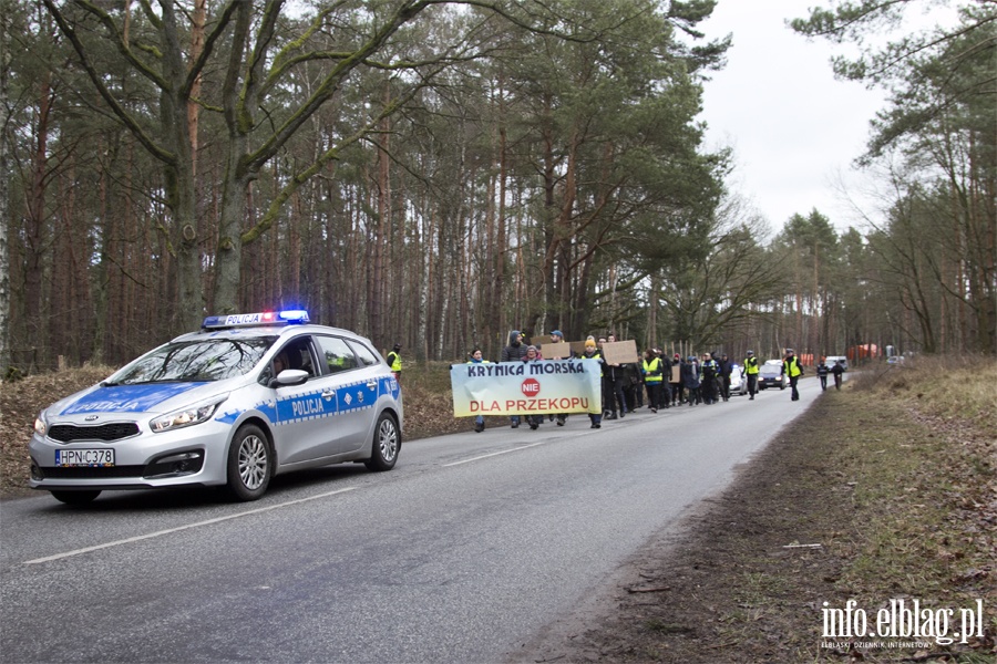 "Jest jeszcze szansa zatrzyma t dewastacj". Protest z wycink w tle, fot. 20