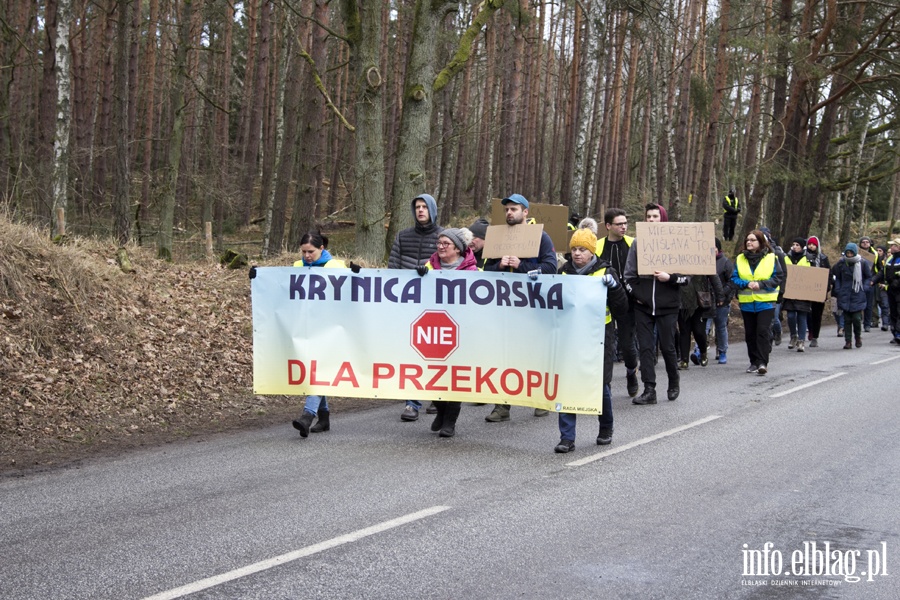 "Jest jeszcze szansa zatrzyma t dewastacj". Protest z wycink w tle, fot. 21