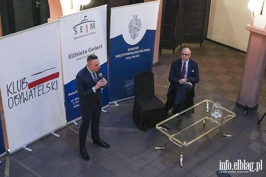 Spotkanie z posłem Krzysztofem Brejzą i Jackiem Protasem, fot. 8