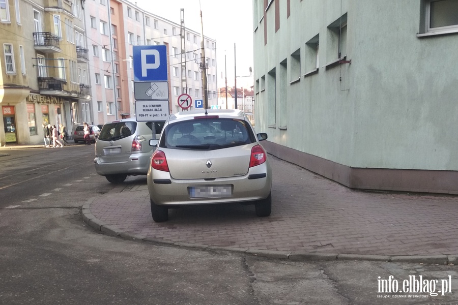 Mistrzowie parkowania w Elblgu cz 9, fot. 13