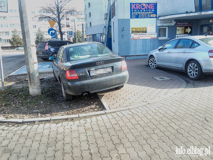  Mistrzowie parkowania w Elblgu cz 10, fot. 9