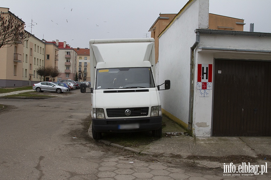  Mistrzowie parkowania w Elblgu cz 15, fot. 5