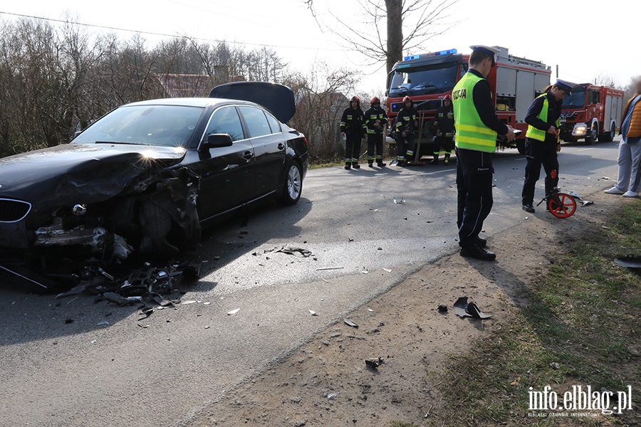 Wypadek na Krlewieckiej w kierunku na Milejewo. , fot. 1