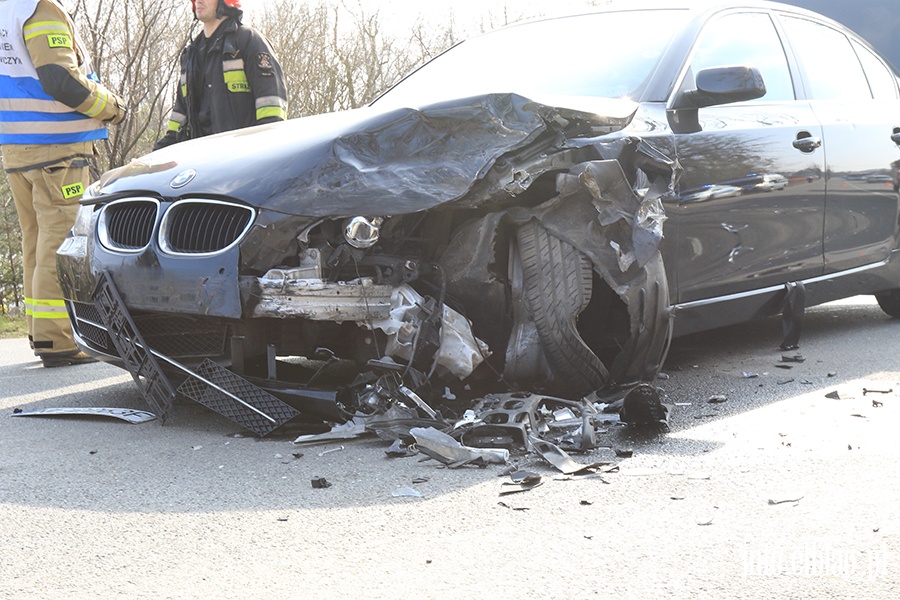 Wypadek na Krlewieckiej w kierunku na Milejewo. , fot. 3