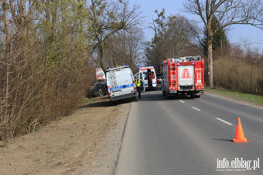 Wypadek na Krlewieckiej w kierunku na Milejewo. , fot. 9