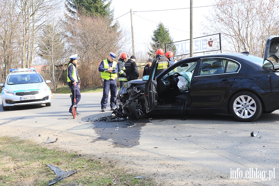 Wypadek na Krlewieckiej w kierunku na Milejewo. , fot. 12