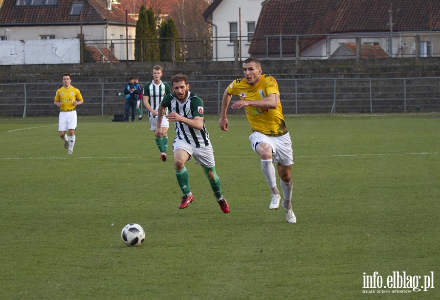 Mecz Olimpia Elblg Olimpia Grudzidz , fot. 15