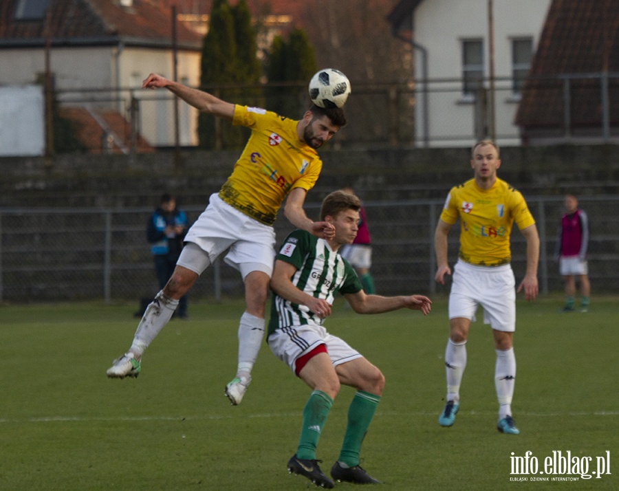 Mecz Olimpia Elblg Olimpia Grudzidz , fot. 16