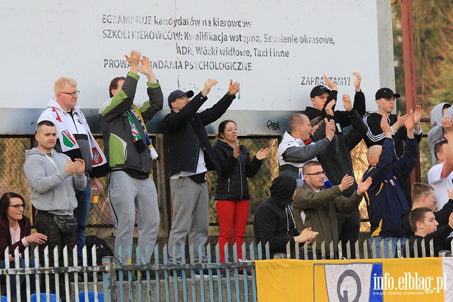 Mecz Olimpia Elblg Olimpia Grudzidz , fot. 121