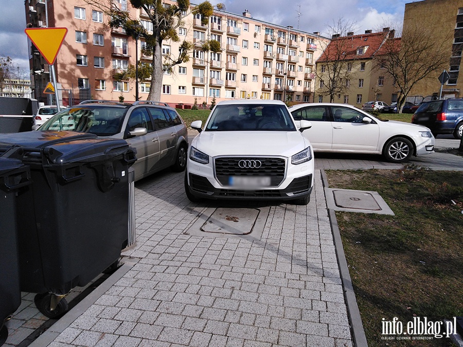 Mistrzowie parkowania w Elblgu cz 16, fot. 4