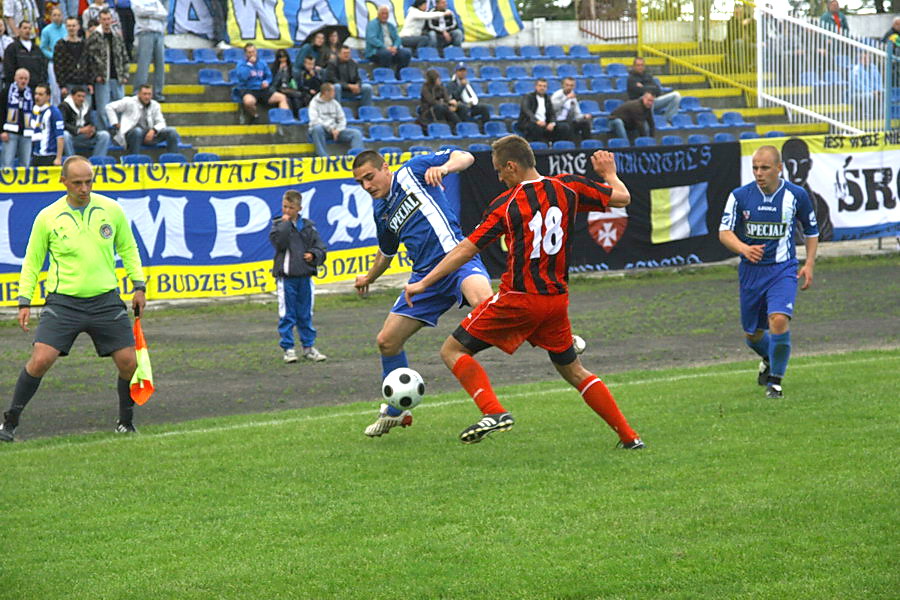 Mecz 28 kolejki III ligi: Olimpia Elblg - Start Dziadowo, fot. 4