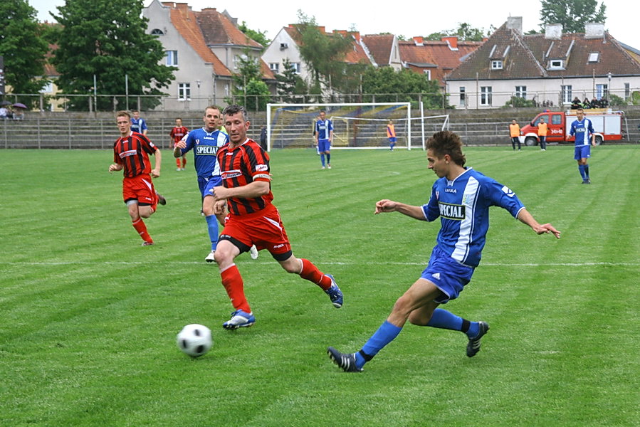 Mecz 28 kolejki III ligi: Olimpia Elbląg - Start Działdowo, fot. 17