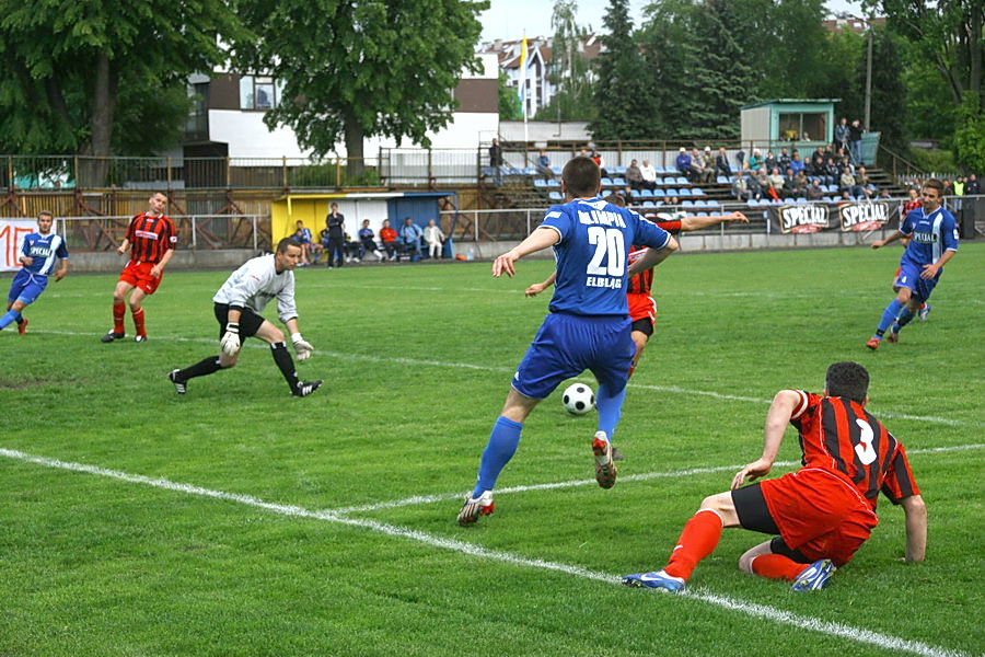 Mecz 28 kolejki III ligi: Olimpia Elblg - Start Dziadowo, fot. 30