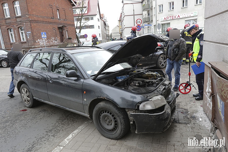 Wypadek ulica Malborska, fot. 4