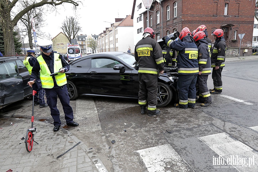 Wypadek ulica Malborska, fot. 6