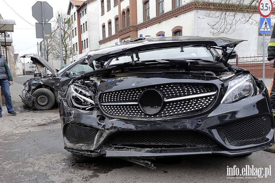 Wypadek ulica Malborska, fot. 14
