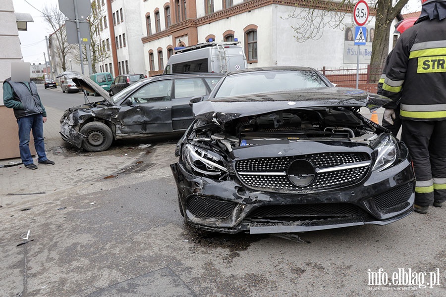 Wypadek ulica Malborska, fot. 15