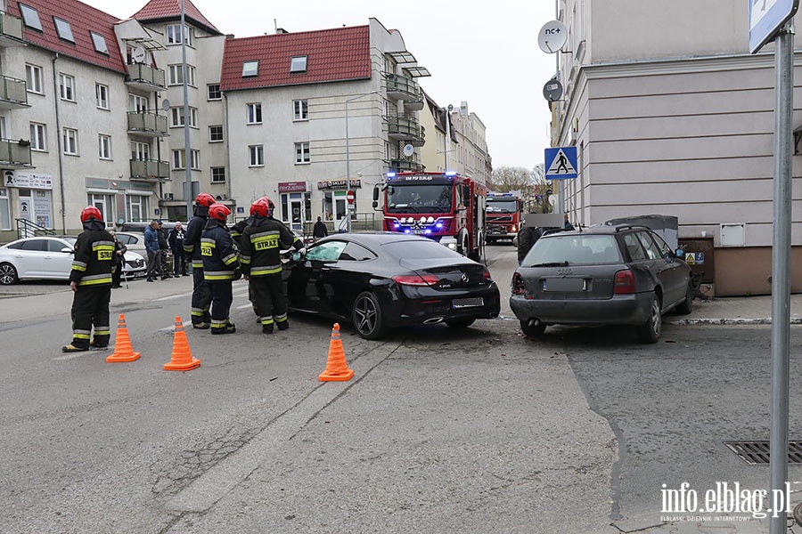 Wypadek ulica Malborska, fot. 17