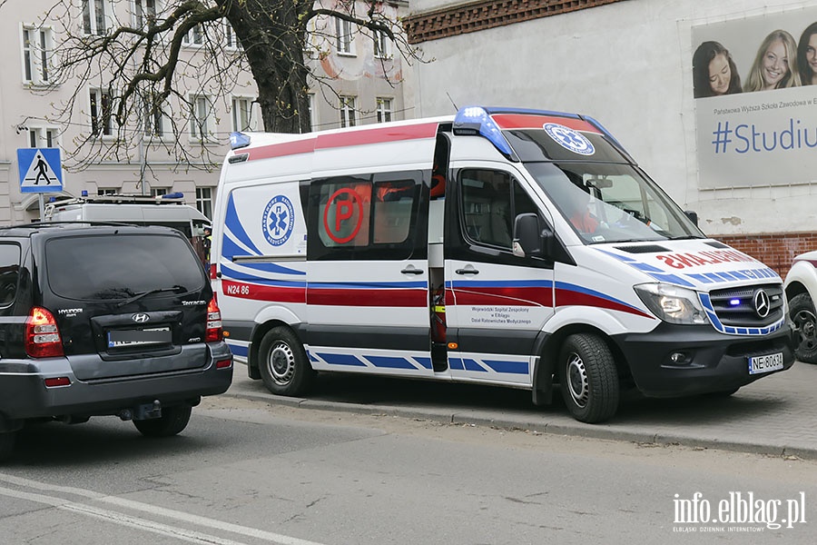 Wypadek ulica Malborska, fot. 19