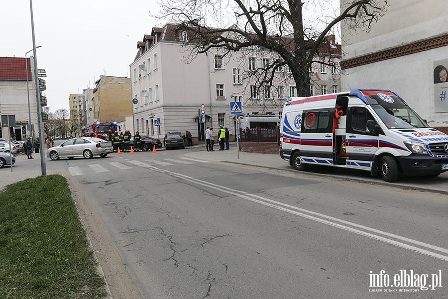 Wypadek ulica Malborska, fot. 20