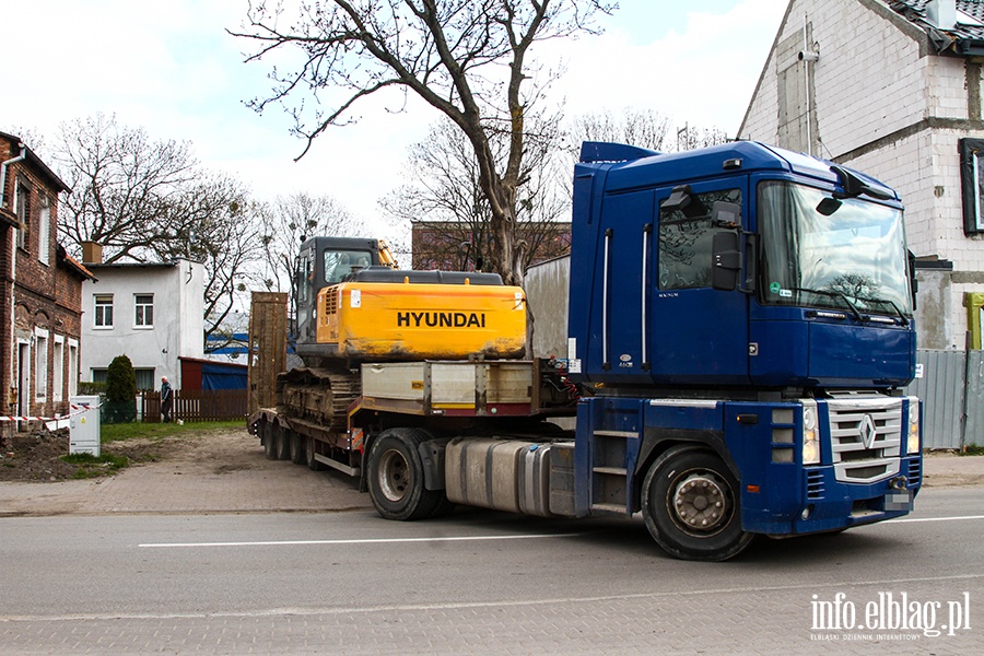 Wyburzono budynek przy Stawidowej - zobacz zdjcia z rozbirki , fot. 15