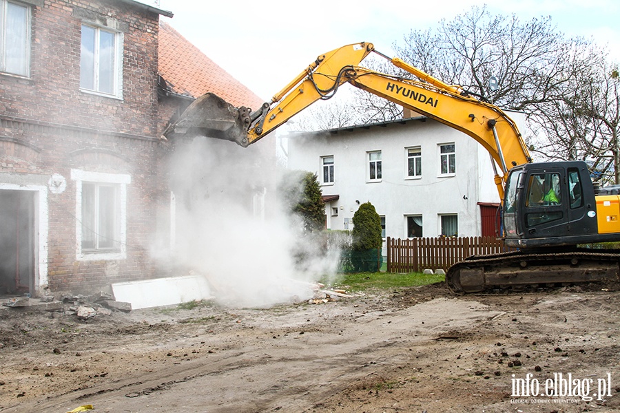 Wyburzono budynek przy Stawidowej - zobacz zdjcia z rozbirki , fot. 16