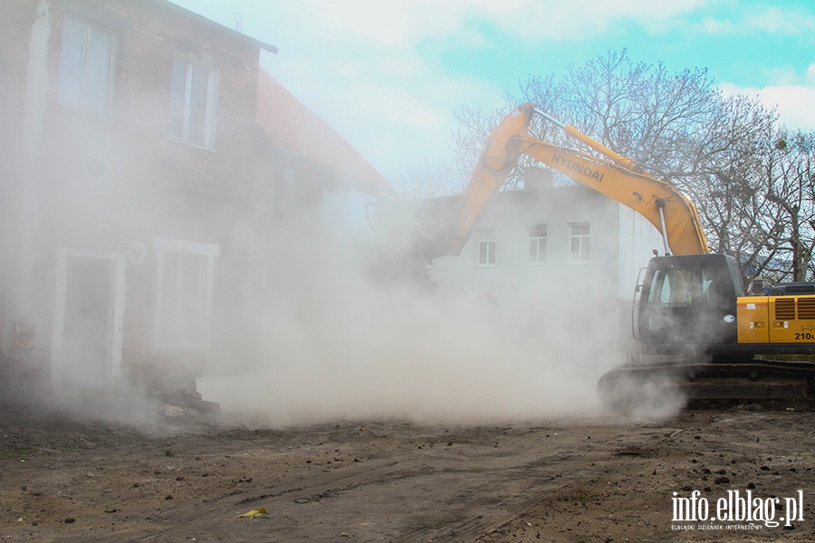 Wyburzono budynek przy Stawidowej - zobacz zdjcia z rozbirki , fot. 18