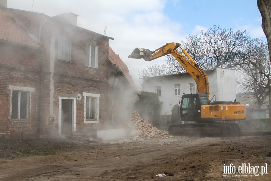 Wyburzono budynek przy Stawidowej - zobacz zdjcia z rozbirki , fot. 19