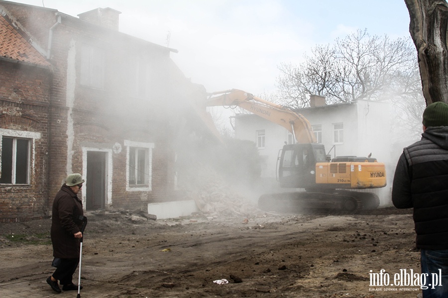 Wyburzono budynek przy Stawidowej - zobacz zdjcia z rozbirki , fot. 20