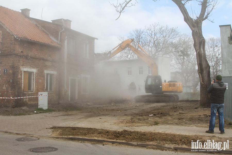 Wyburzono budynek przy Stawidowej - zobacz zdjcia z rozbirki , fot. 22