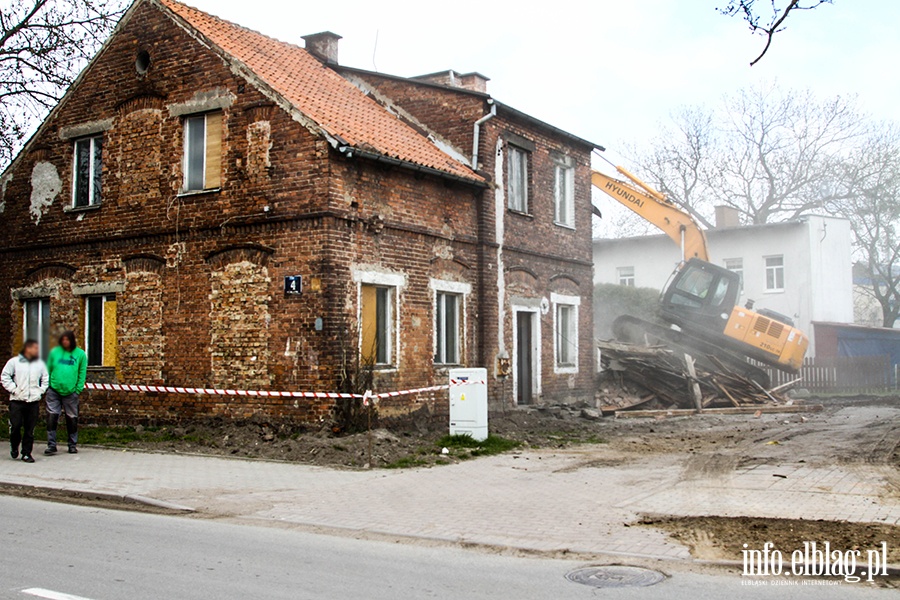 Wyburzono budynek przy Stawidowej - zobacz zdjcia z rozbirki , fot. 24