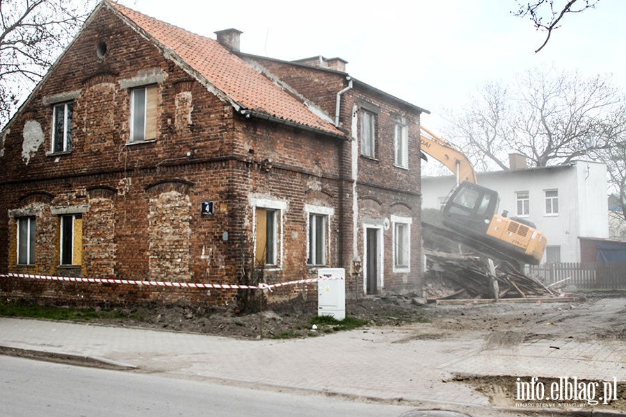 Wyburzono budynek przy Stawidowej - zobacz zdjcia z rozbirki , fot. 25