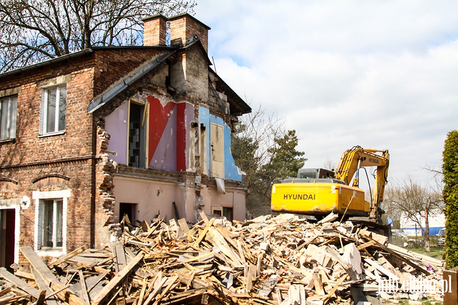Wyburzono budynek przy Stawidowej - zobacz zdjcia z rozbirki , fot. 27