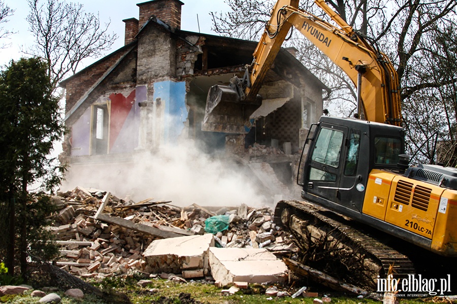 Wyburzono budynek przy Stawidowej - zobacz zdjcia z rozbirki , fot. 28