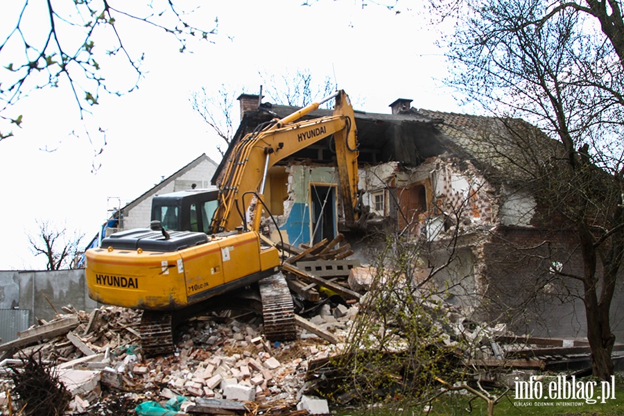 Wyburzono budynek przy Stawidowej - zobacz zdjcia z rozbirki , fot. 31