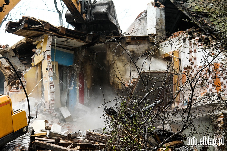 Wyburzono budynek przy Stawidowej - zobacz zdjcia z rozbirki , fot. 35