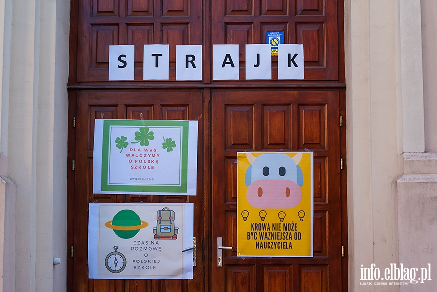 Protest nauczycieli, fot. 24